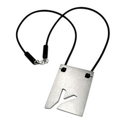 necklace initiale y stainless steel 42cm