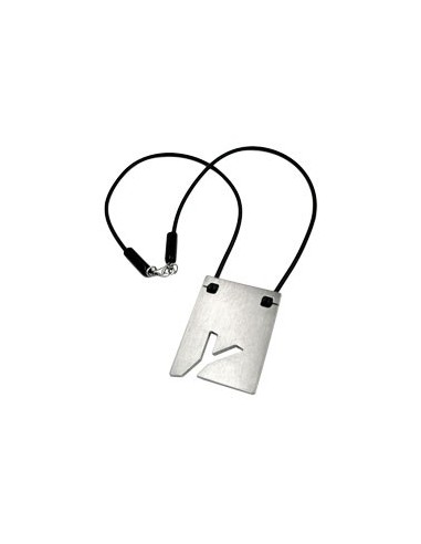necklace initiale y stainless steel 42cm