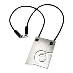 necklace initiale o stainless steel 42cm