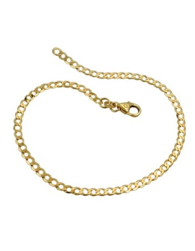 bracelet 19cm open curb 14k gold