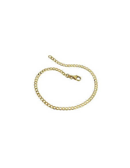 bracelet 19cm open curb 14k gold