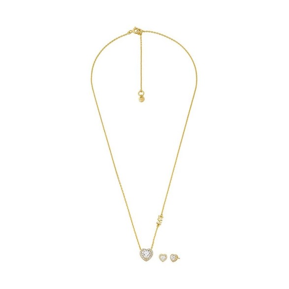 Damhalsband Michael Kors BRILLANCE - SPECIAL PACK NECKLACE + EARRINGS