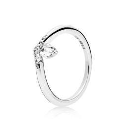 Damring Pandora WISHBONE SILVER - SIZE 50