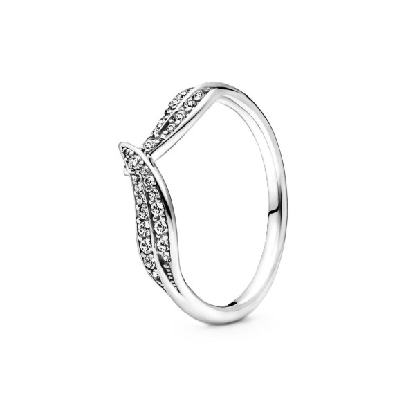 Damring Pandora LEAF PAVE - RING - SIZE 52