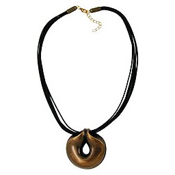 necklace amulet brass-coloured 50cm