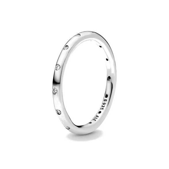 Damring Pandora SIMPLE SPARKLING BAND - RING - SIZE 58