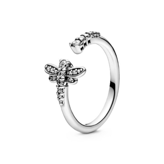 Damring Pandora SPARKLING DRAGONFLY - RING - SIZE 54