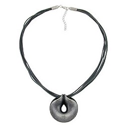 necklace amulet silver-antique 55cm