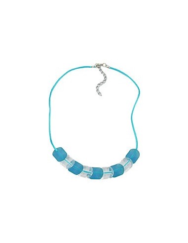 necklace beads turquoise 42cm