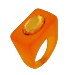 ring plastic bright orange