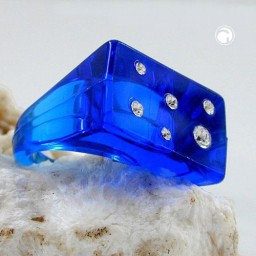 ring plastic bright blue