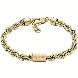 Herrarmband Armani Exchange AXG0124710 Rostfritt stål