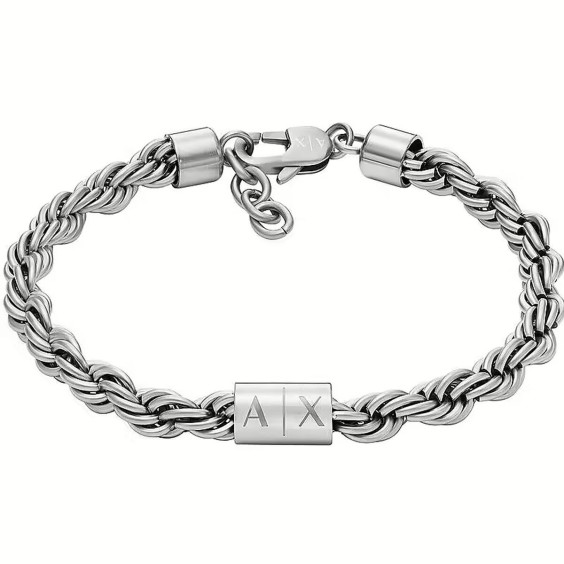 Herrarmband Armani Exchange AXG0123040 Rostfritt stål