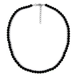 necklace beads 6mm black