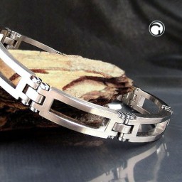 bracelet solid stainless steel 22cm