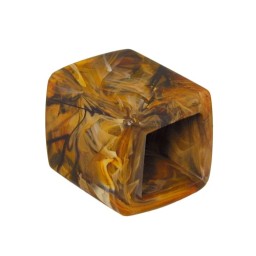 scarf bead slanted eye of tiger marbled