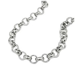 necklace rolo chain stainless steel