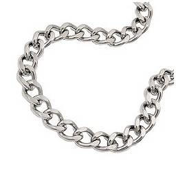 necklace curb chain stainless steel