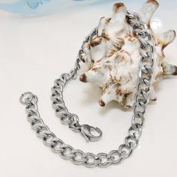 bracelet curb chain stainless steel