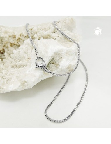 necklace curb chain stainless steel