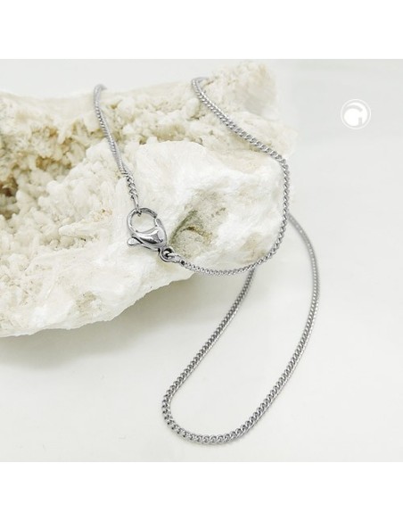 necklace curb chain stainless steel