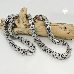 necklace byzantine chain stainless steel