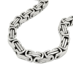 necklace byzantine chain stainless steel