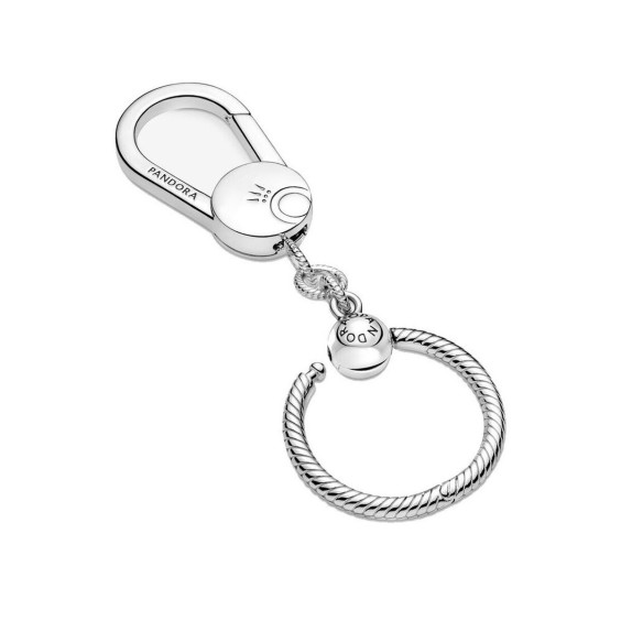 Dampärlor Pandora SMALL BAG CHARM HOLDER Silvrig