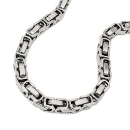 necklace byzantine chain stainless steel