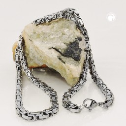 necklace byzantine chain stainless steel