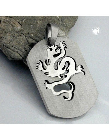 pendant fashion dragon stainless steel