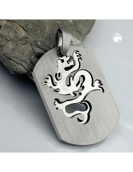 pendant fashion dragon stainless steel