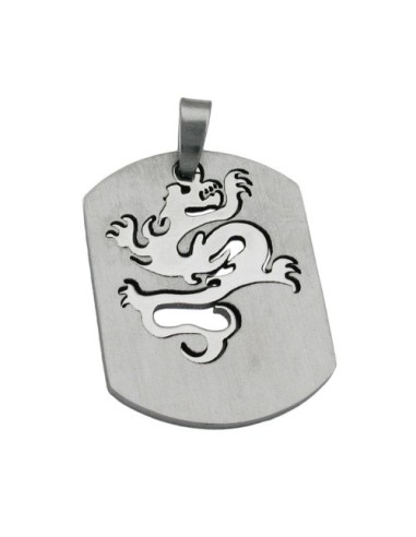 pendant fashion dragon stainless steel