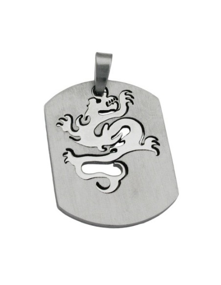 pendant fashion dragon stainless steel