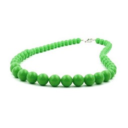 necklace light green beads