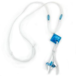 necklace turquoise square cord,90cm