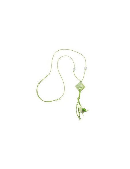 necklace light green beads