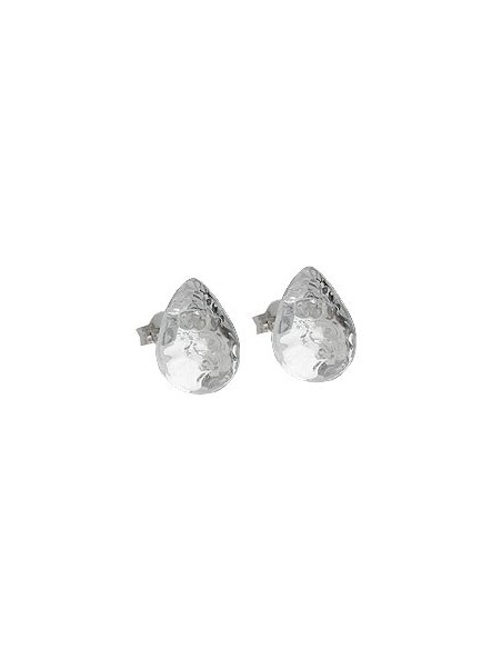 stud earrings drops crystal silver effect
