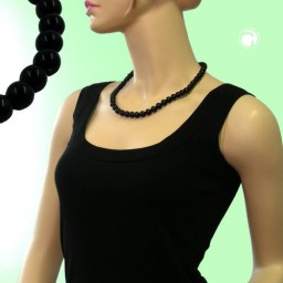 necklace black beads