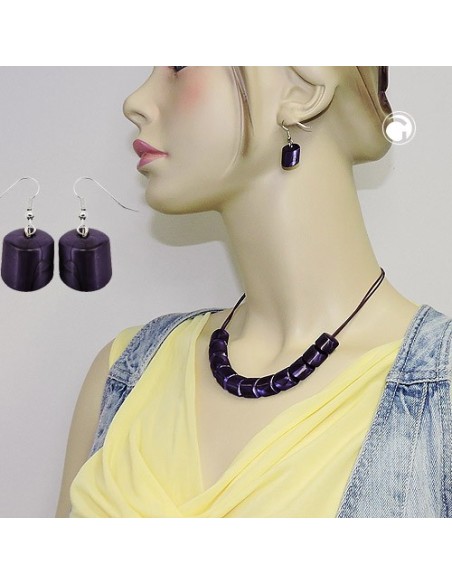 earrings dangeling beads lilaq